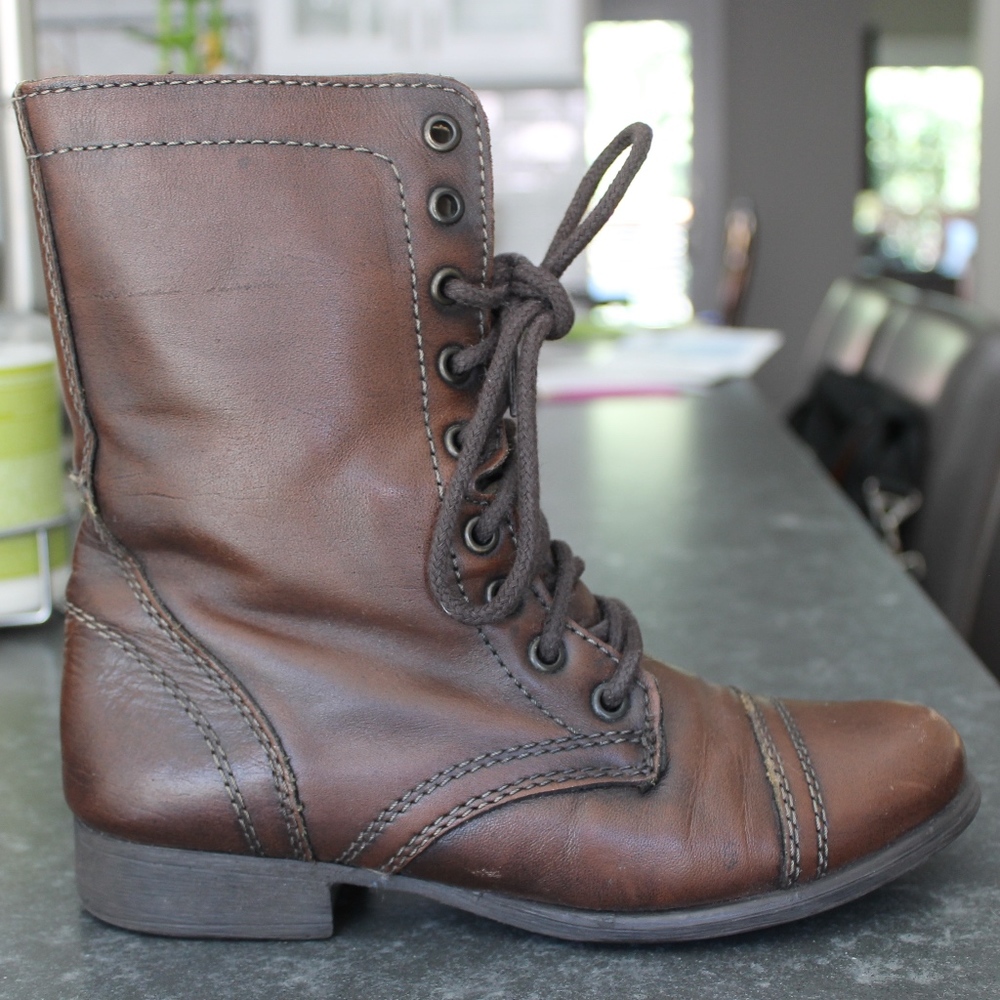 Steve Madden Troopa Combat Boots